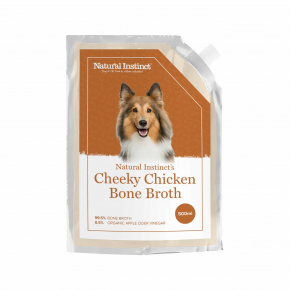 Natural Instinct Frozen Cheeky Chicken Bone Broth